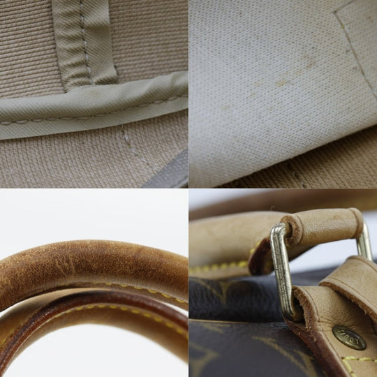 LOUIS VUITTON Boston Duffel bag M41408 Monogram canvas Brown Sirius 45 unisex(Unisex) Used Authentic