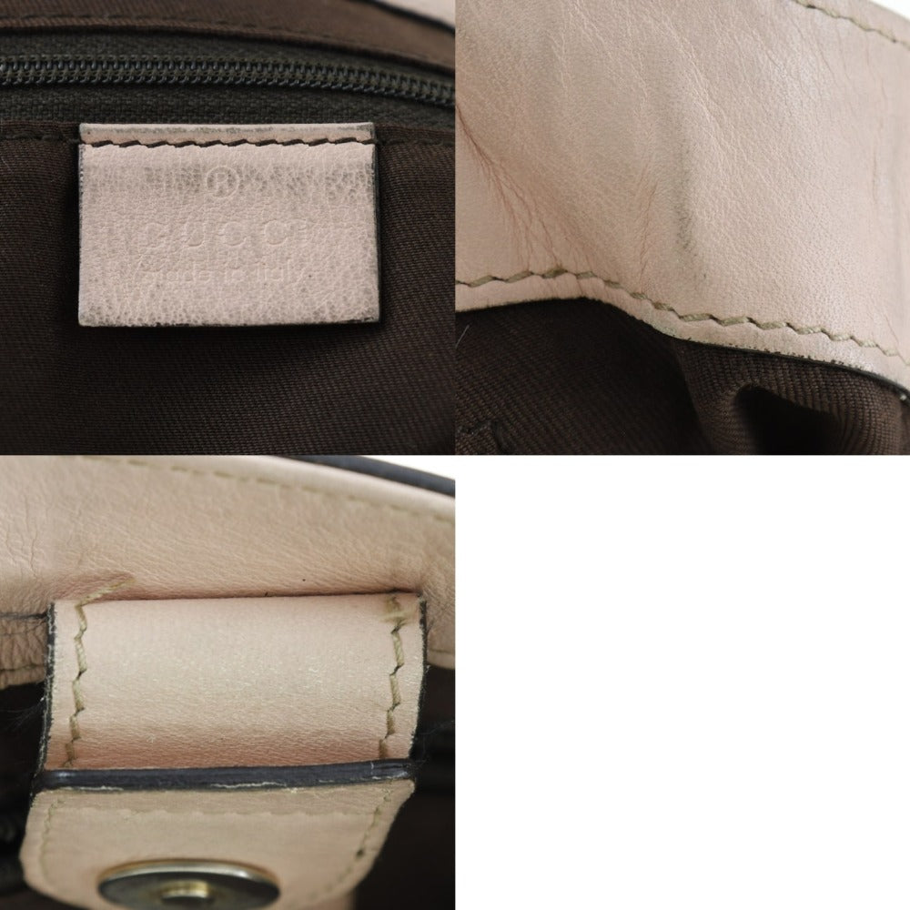 GUCCI Handbag GG canvas beige Women Used Authentic