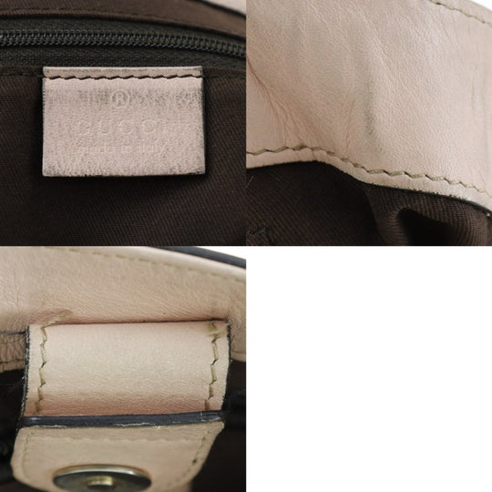 GUCCI Handbag GG canvas beige Women Used Authentic