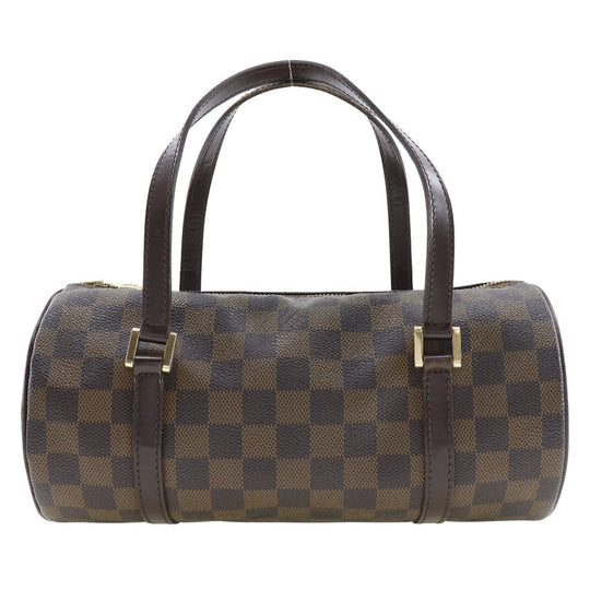 LOUIS VUITTON Handbag N51304 Damier canvas Brown Papillon PM Women Used Authentic