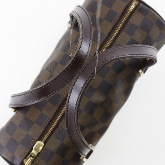 LOUIS VUITTON Handbag N51304 Damier canvas Brown Papillon PM Women Used Authentic