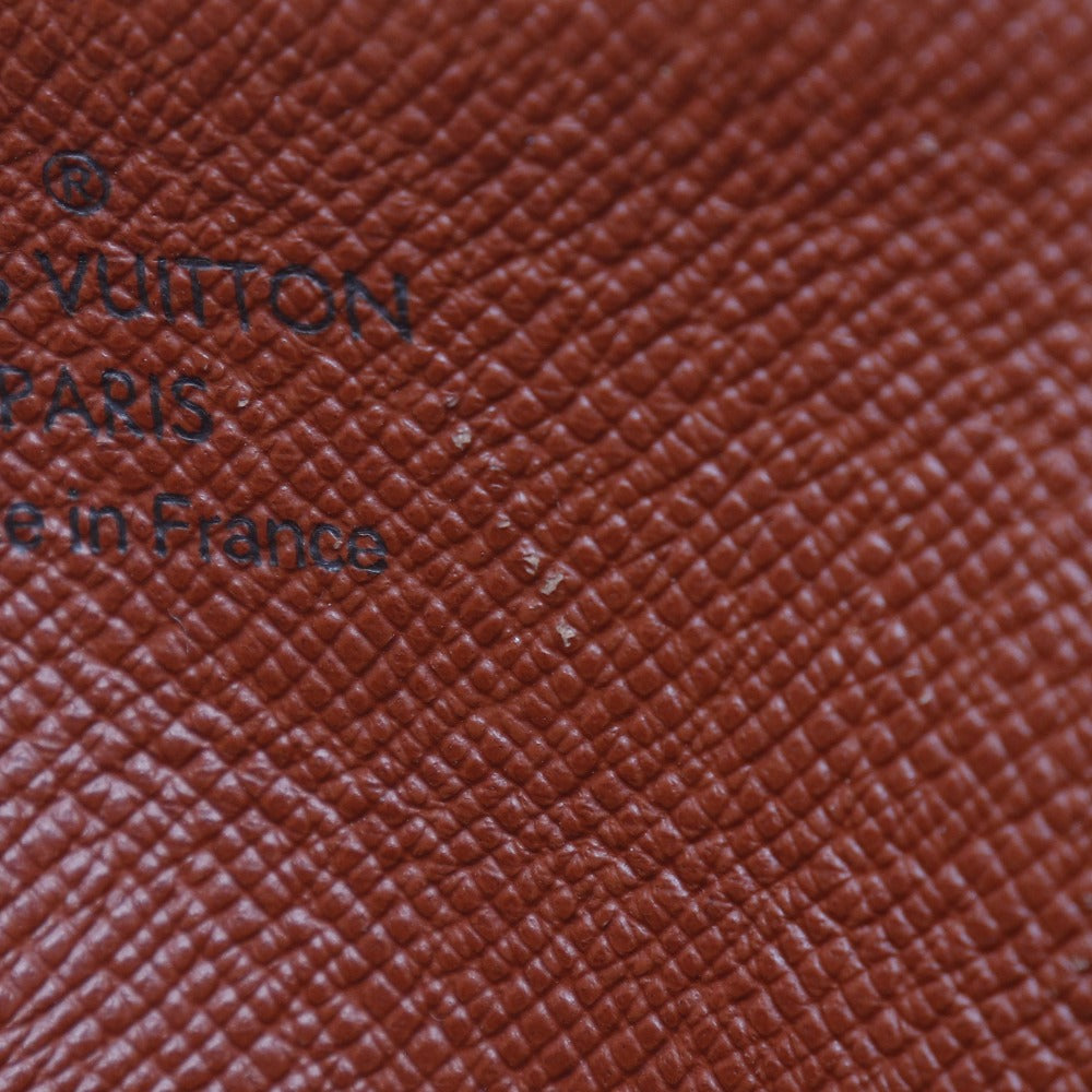 LOUIS VUITTON Handbag N51304 Damier canvas Brown Papillon PM Women Used Authentic
