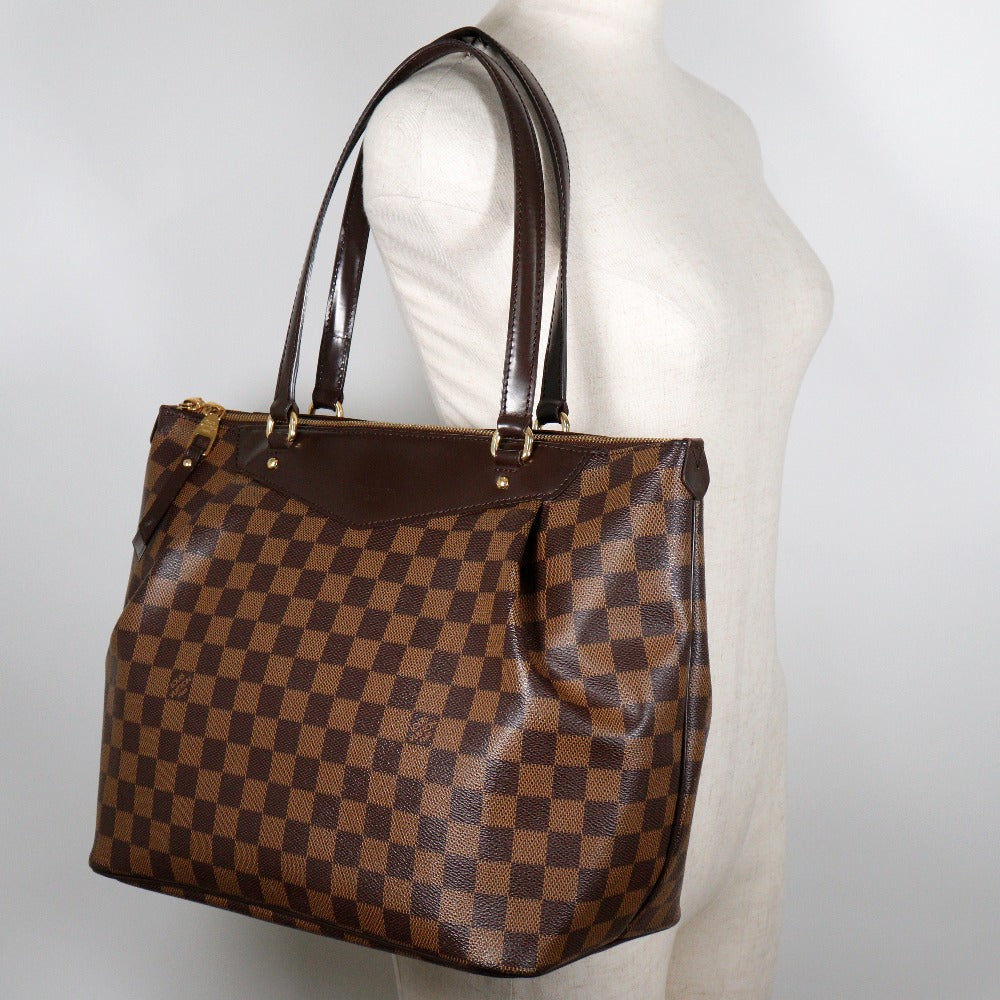 LOUIS VUITTON Shoulder Bag N41103 Damier canvas Brown Westminster GM Women Used Authentic