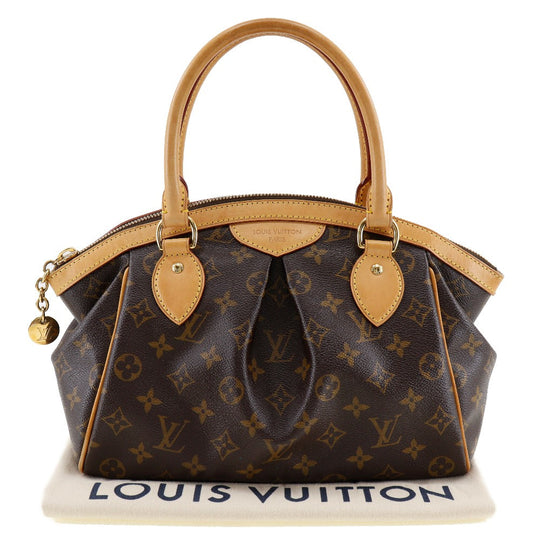 LOUIS VUITTON Handbag M40143 Monogram canvas Brown Tivoli PM Women Used Authentic