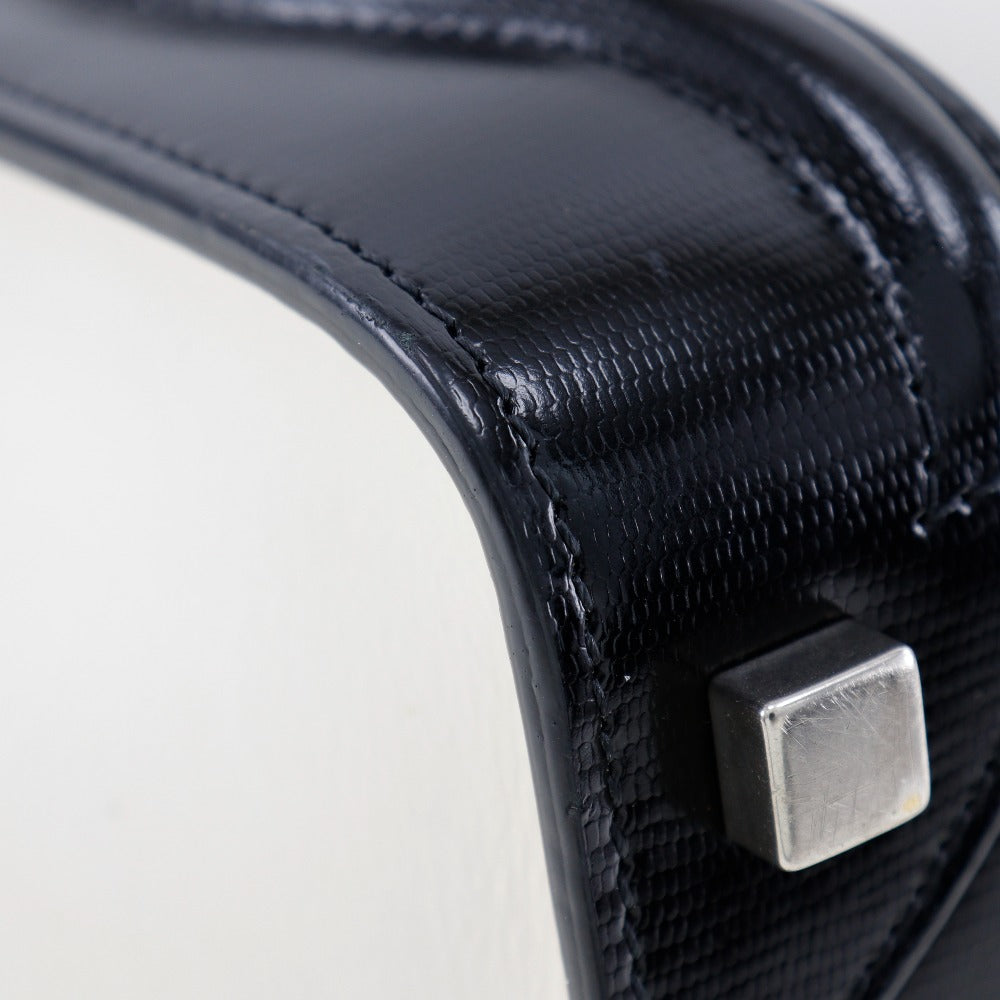 CELINE Tote Bag Calfskin off white Luggage micro Women Used Authentic