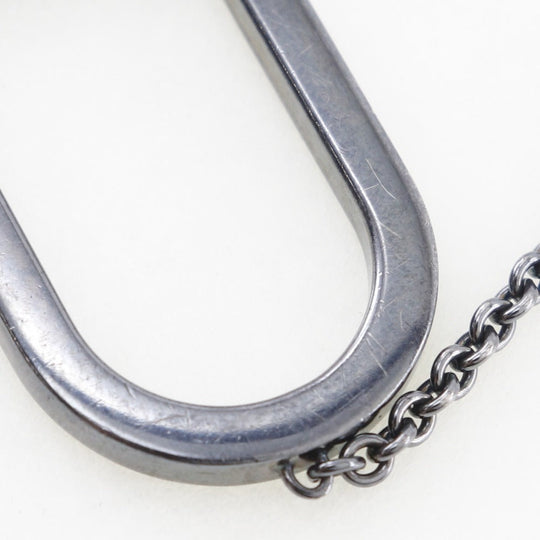 HERMES Necklace Silver925 gray Eva - Chene Dunkle Women Used Authentic