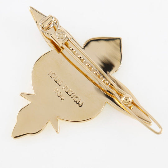 LOUIS VUITTON Other accessories M92595 Plated Gold multicolor Takashi Murakami Hairpin 2-piece set Women Used Authentic