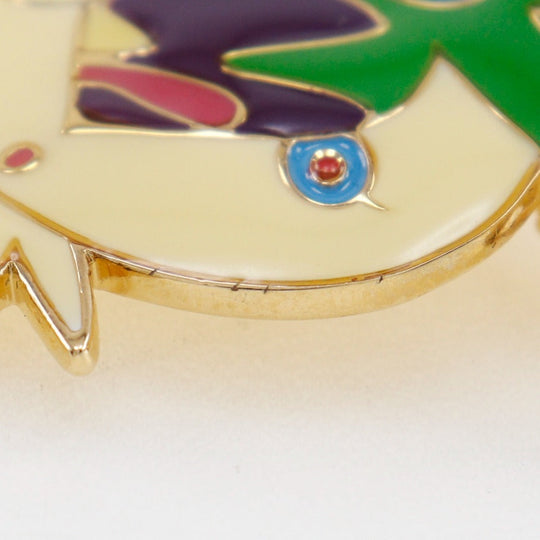 LOUIS VUITTON Other accessories M92595 Plated Gold multicolor Takashi Murakami Hairpin 2-piece set Women Used Authentic