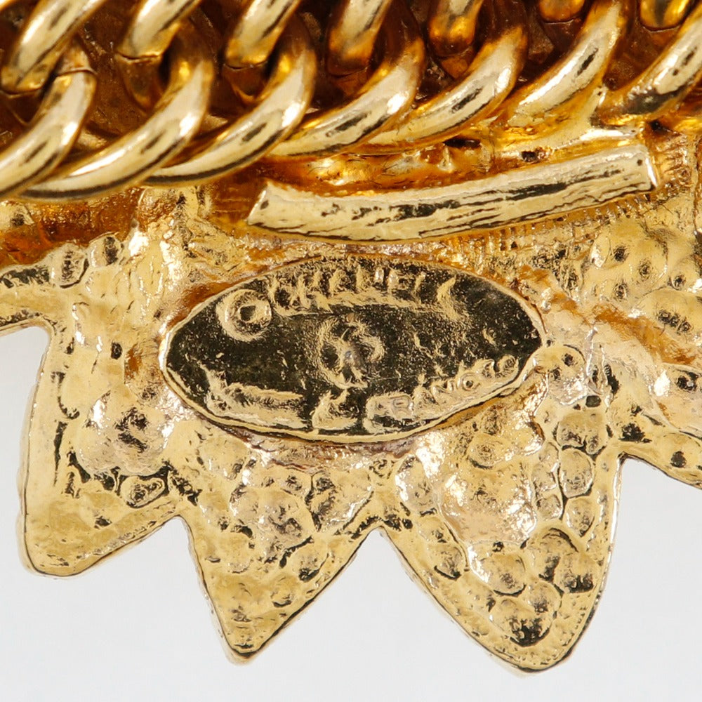 CHANEL Necklace Plated Gold gold Women Used Authentic