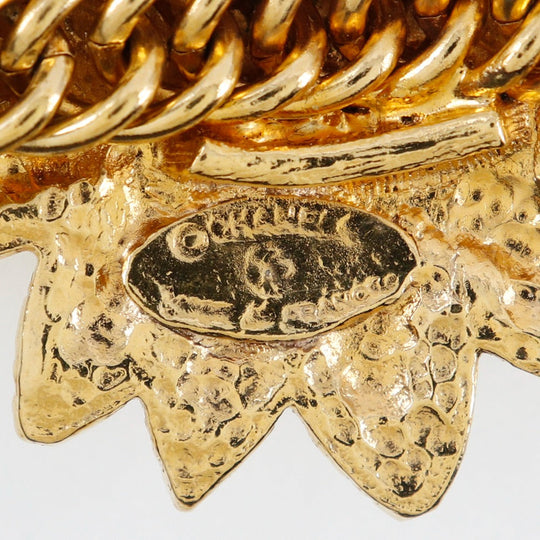 CHANEL Necklace Plated Gold gold Women Used Authentic