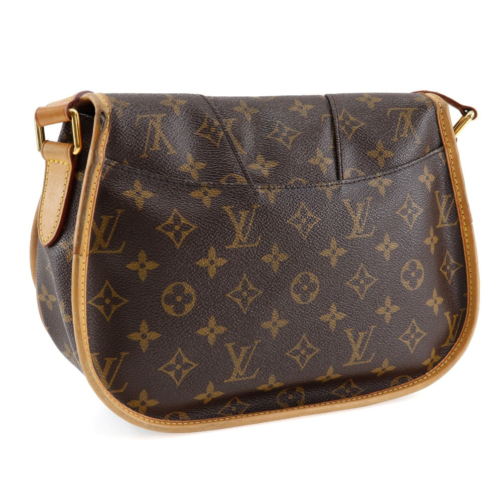 LOUIS VUITTON Shoulder Bag M40474 Monogram canvas Brown Menil Montan PM Women Used Authentic