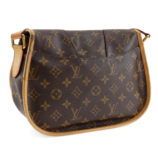LOUIS VUITTON Shoulder Bag M40474 Monogram canvas Brown Menil Montan PM Women Used Authentic
