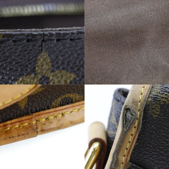 LOUIS VUITTON Shoulder Bag M40474 Monogram canvas Brown Menil Montan PM Women Used Authentic