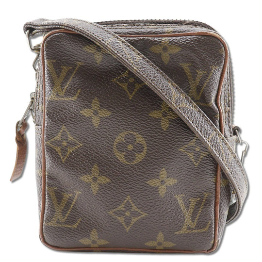 LOUIS VUITTON Shoulder Bag M45268 Monogram canvas Brown Mini Danube