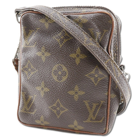 LOUIS VUITTON Shoulder Bag M45268 Monogram canvas Brown Mini Danube