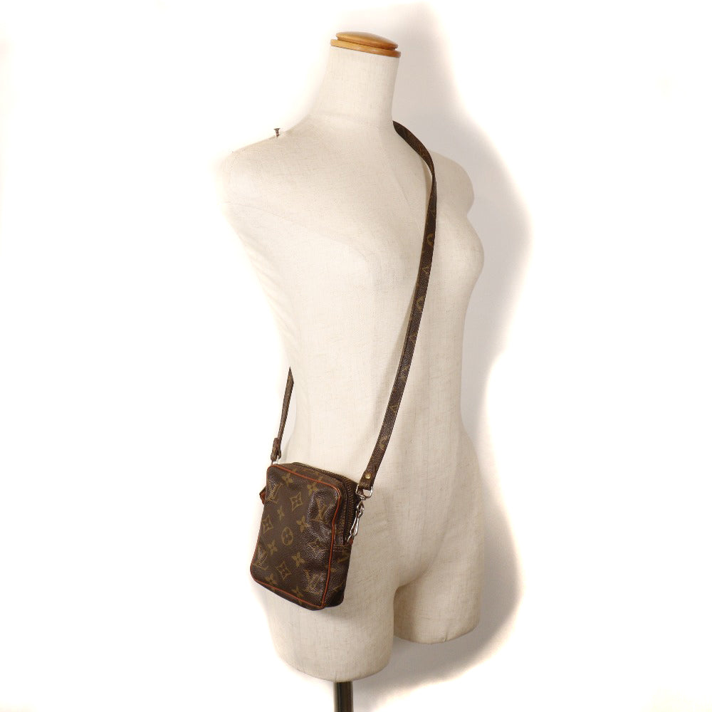 LOUIS VUITTON Shoulder Bag M45268 Monogram canvas Brown Mini Danube