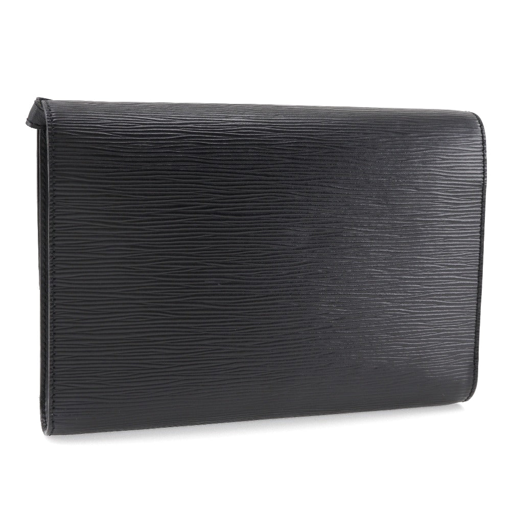 LOUIS VUITTON Shoulder Bag M52572 Epi Leather black 2-way clutch Arche Pochette Women Used Authentic