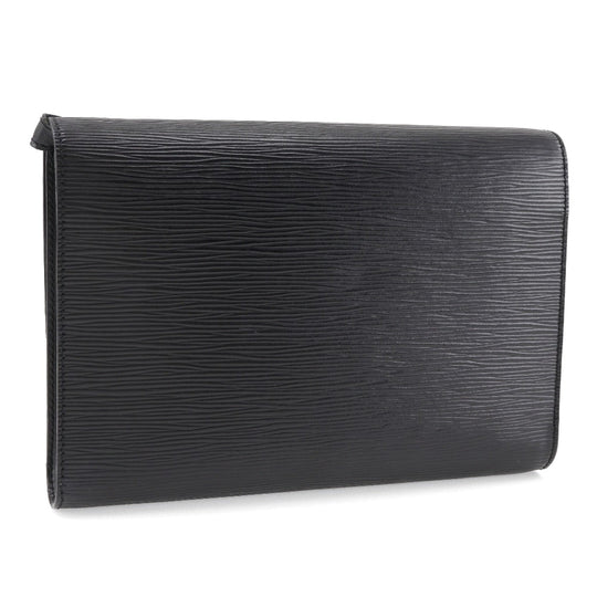 LOUIS VUITTON Shoulder Bag M52572 Epi Leather black 2-way clutch Arche Pochette Women Used Authentic