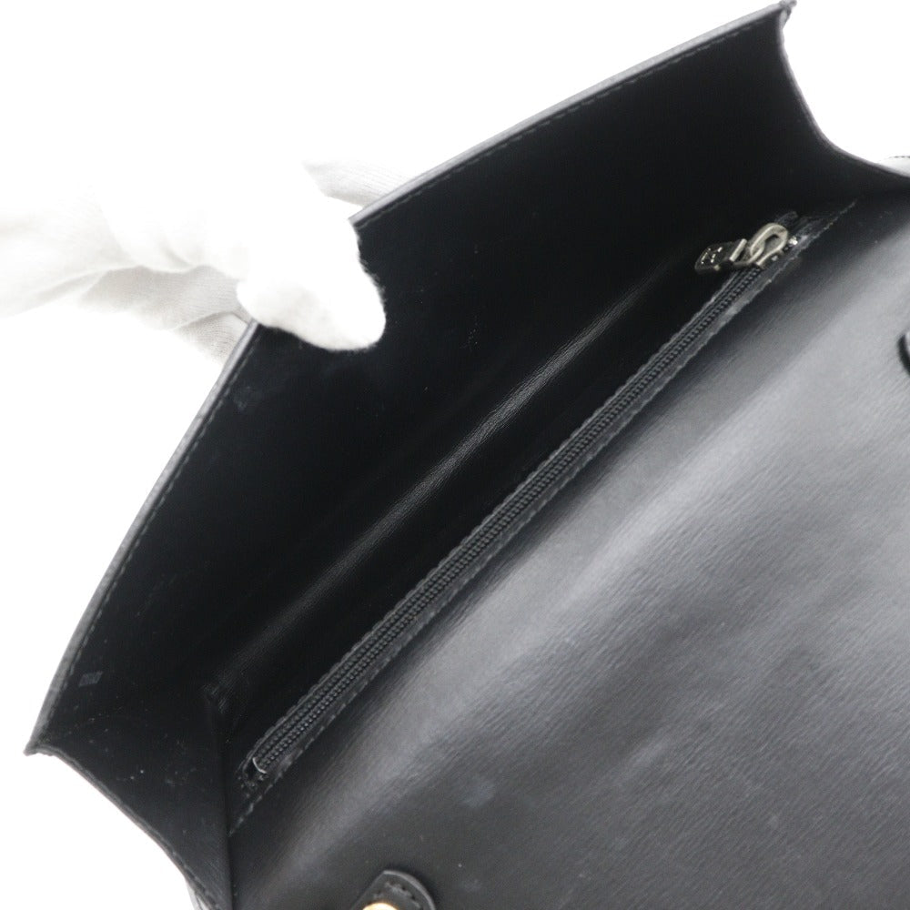 LOUIS VUITTON Shoulder Bag M52572 Epi Leather black 2-way clutch Arche Pochette Women Used Authentic
