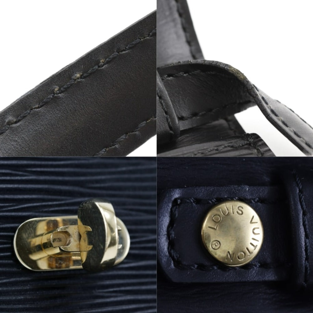 LOUIS VUITTON Shoulder Bag M52572 Epi Leather black 2-way clutch Arche Pochette Women Used Authentic