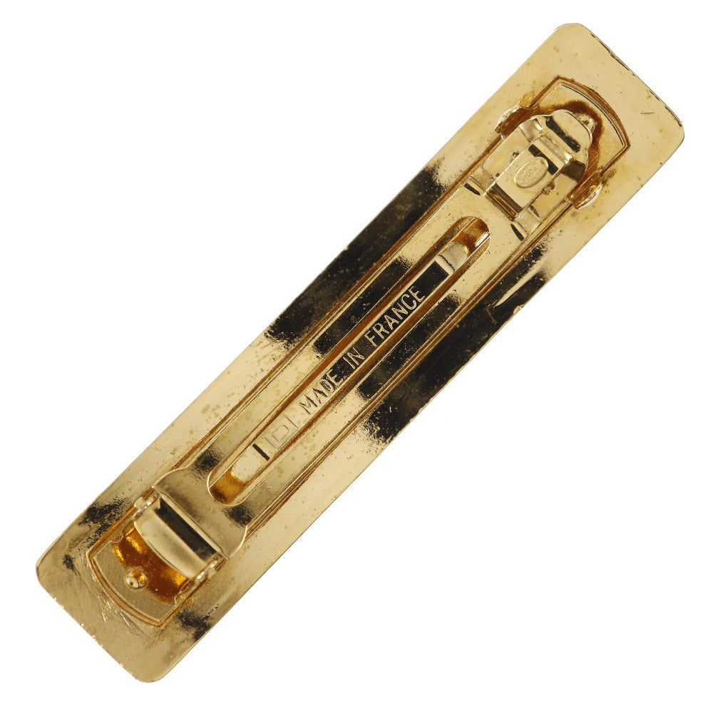CHANEL Valletta Plated Gold gold Women Used Authentic