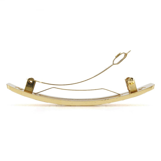 CHANEL Valletta Plated Gold gold Women Used Authentic