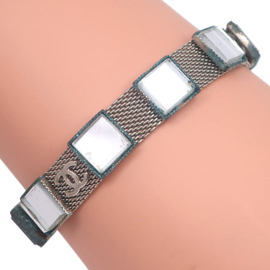 CHANEL bracelet unknown Silver Women Used Authentic