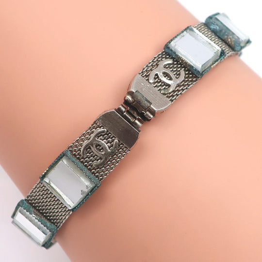 CHANEL bracelet unknown Silver Women Used Authentic