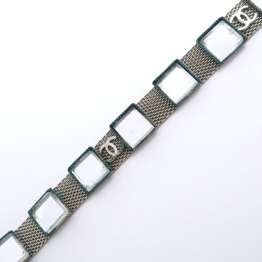 CHANEL bracelet unknown Silver Women Used Authentic