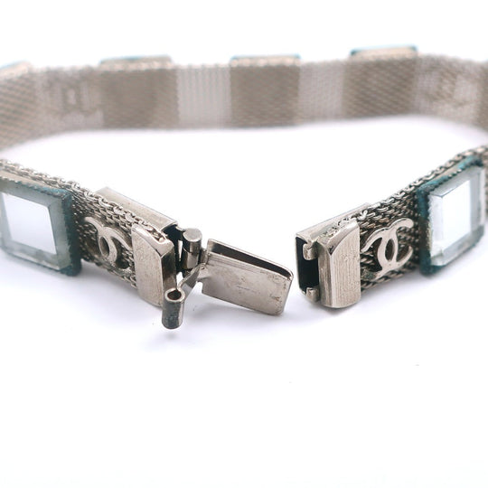 CHANEL bracelet unknown Silver Women Used Authentic