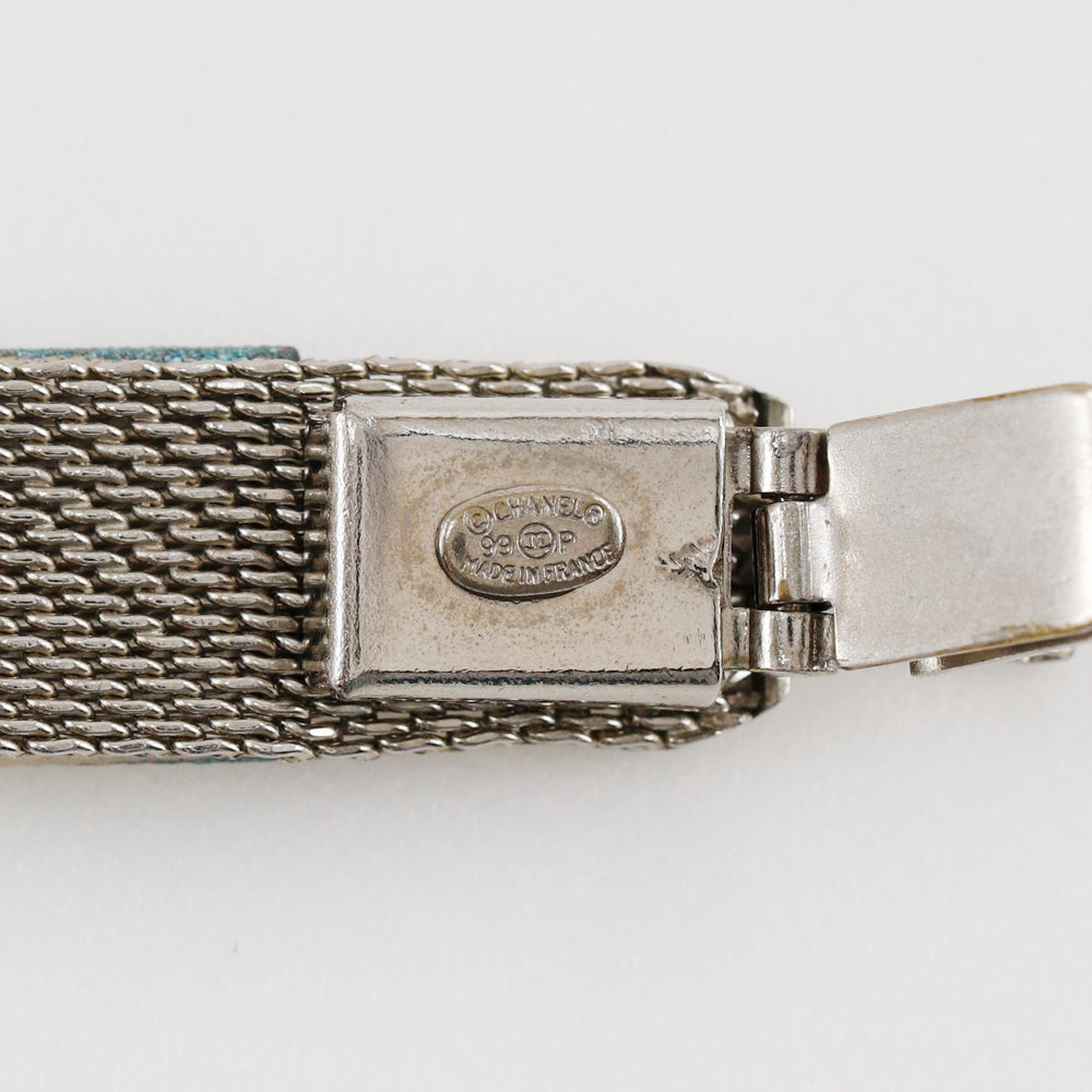 CHANEL bracelet unknown Silver Women Used Authentic