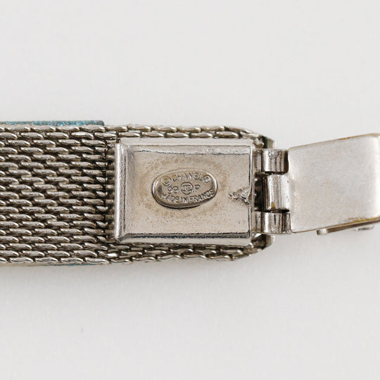 CHANEL bracelet unknown Silver Women Used Authentic