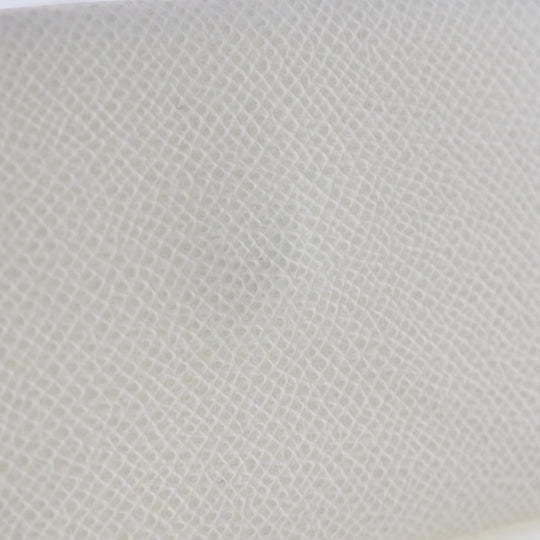 HERMES Card Case Epsom White Calvi unisex(Unisex) Used Authentic