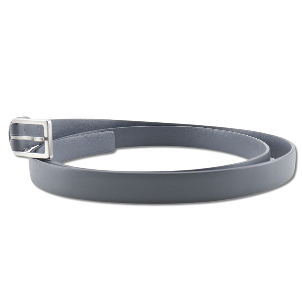 BOTTEGAVENETA belt Calfskin Blue gray mens Used Authentic