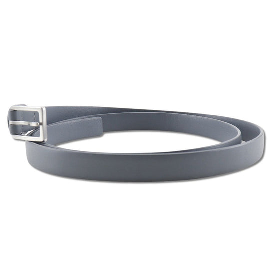 BOTTEGAVENETA belt Calfskin Blue gray mens Used Authentic