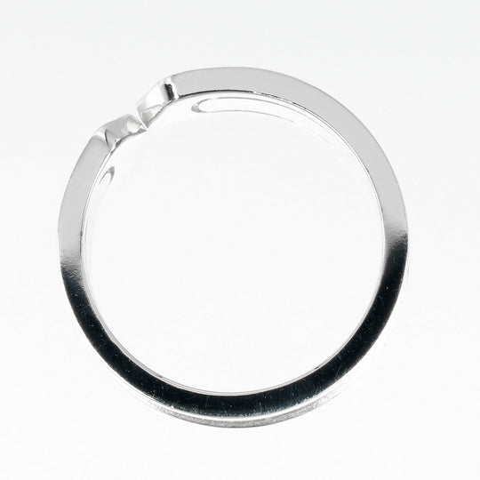 CARTIER Ring K18 White Gold, Diamond White gold 2C LM Women Used Authentic
