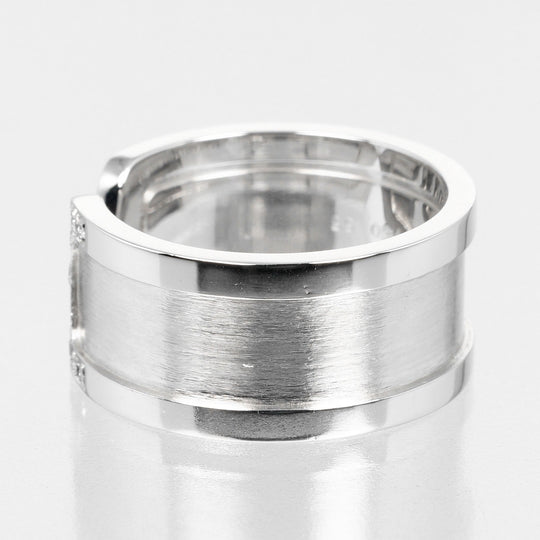 CARTIER Ring K18 White Gold, Diamond White gold 2C LM Women Used Authentic