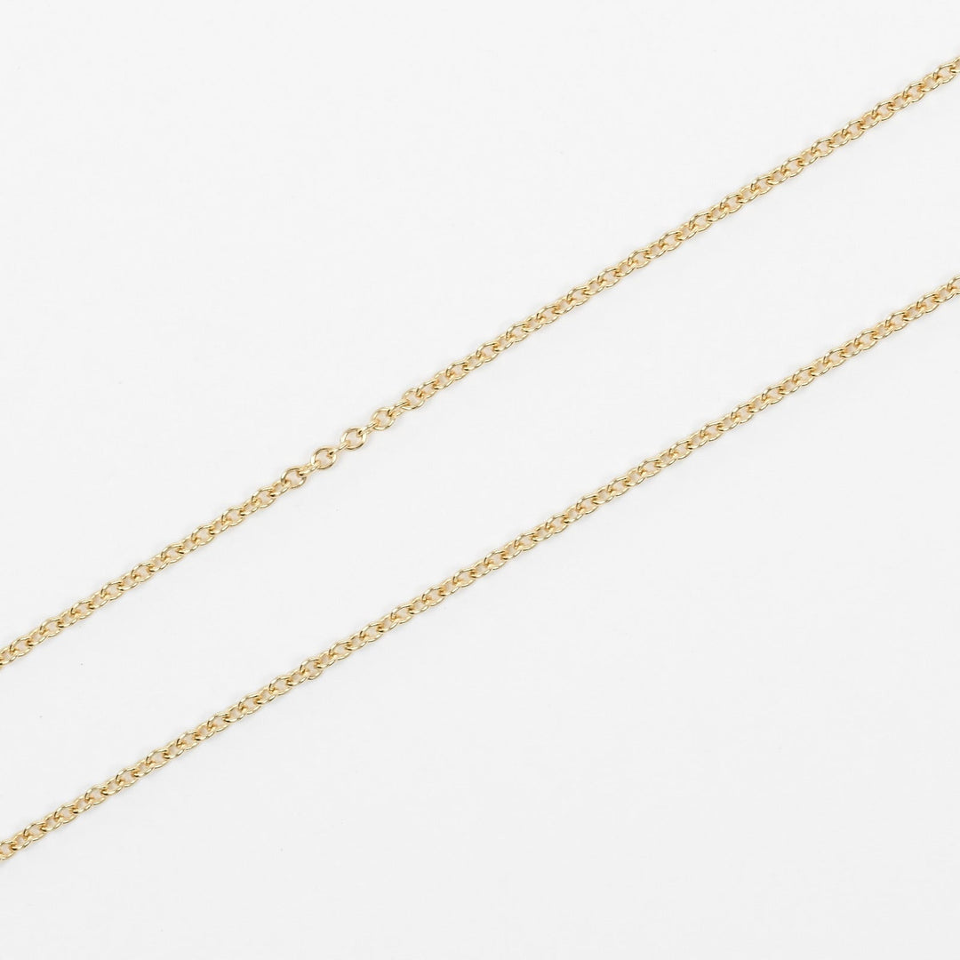 TIFFANY&Co. Necklace K18 yellow gold gold ribbon Women Used Authentic