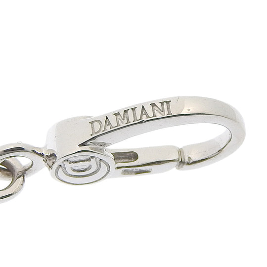 Damiani Pendant top K18 White Gold, Diamond Silver Belle Epoque 1P Diamond unisex(Unisex) Used Authentic