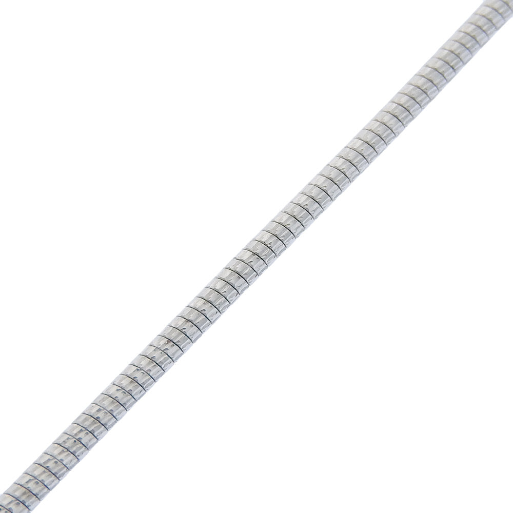 TASAKI Necklace K18 White Gold, Amethyst, Aquamarine/Diamond Silver Women Used Authentic