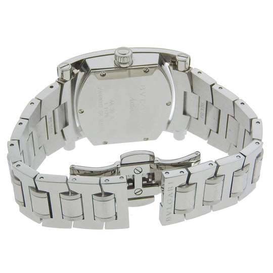 BVLGARI Watches Quartz AA39S Stainless Steel Silver Assioma Blue dial Boys Used Authentic