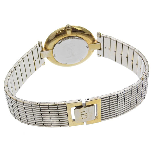 Christian Dior Watches Quartz 4715032 Stainless Steel , Plated Gold white White dial mens Used Authentic