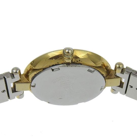 Christian Dior Watches Quartz 4715032 Stainless Steel , Plated Gold white White dial Women Used Authentic