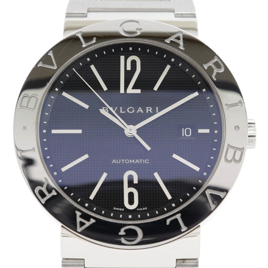 BVLGARI Watches Mechanical Automatic BB42BSSD/BB42SSAUTO Stainless Steel black Bulgari Bulgari black dial