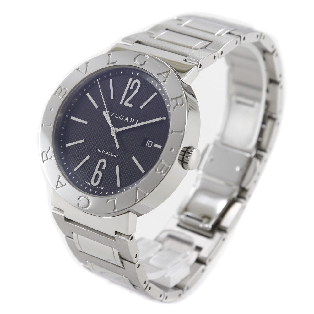 BVLGARI Watches Mechanical Automatic BB42BSSD/BB42SSAUTO Stainless Steel black Bulgari Bulgari black dial
