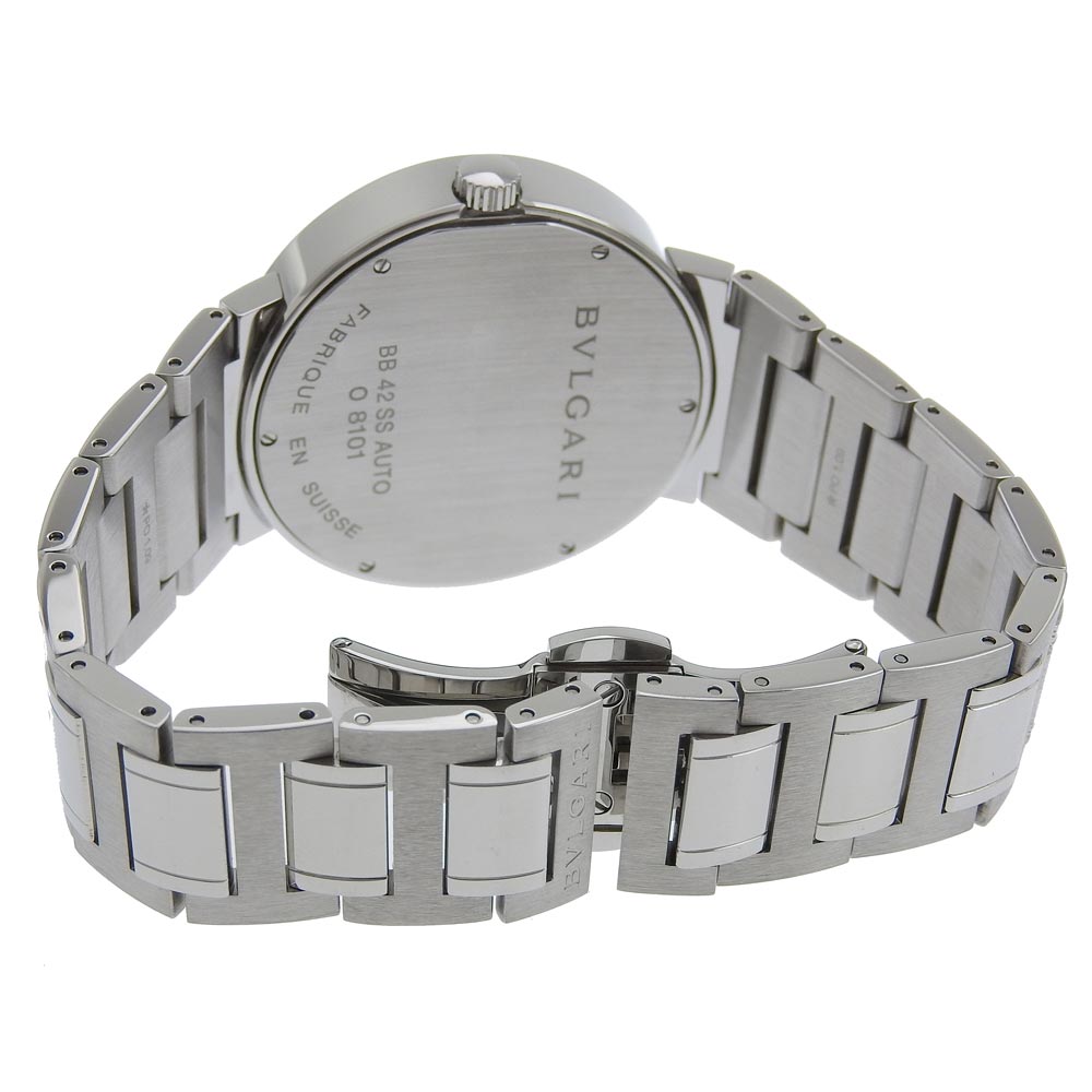BVLGARI Watches Mechanical Automatic BB42BSSD/BB42SSAUTO Stainless Steel black Bulgari Bulgari black dial