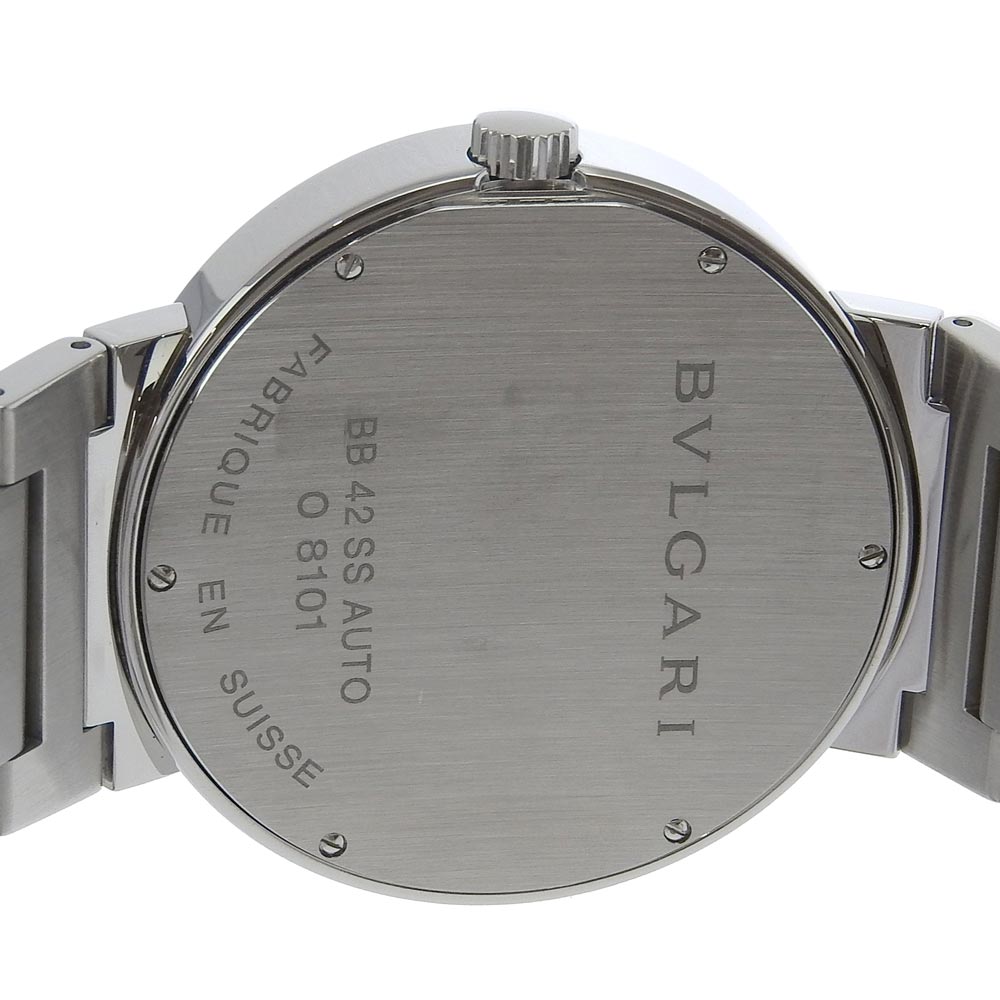 BVLGARI Watches Mechanical Automatic BB42BSSD/BB42SSAUTO Stainless Steel black Bulgari Bulgari black dial