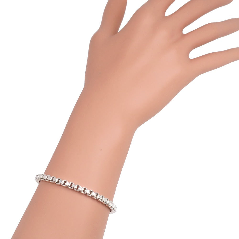 TIFFANY&Co. bracelet Silver925 Silver Venetian Women Used Authentic