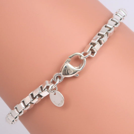 TIFFANY&Co. bracelet Silver925 Silver Venetian Women Used Authentic