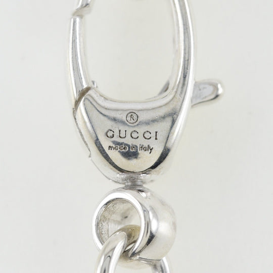 GUCCI Necklace Silver925 Silver Double G Doppia G Women(Unisex) Used Authentic